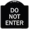 Signmission Parking Lot Do Not Enter Heavy-Gauge Aluminum Architectural Sign, 18" x 18", BS-1818-23429 A-DES-BS-1818-23429 - alternate 1